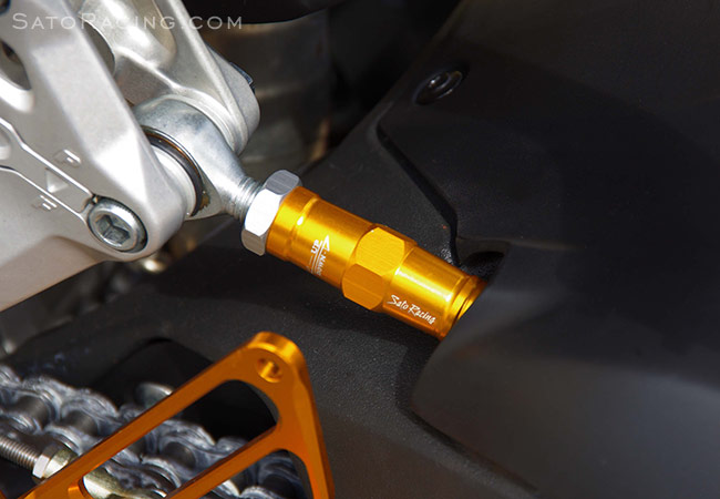 Sato Racing Billet Lower Ride Height Linkage Rod Set for Ducati